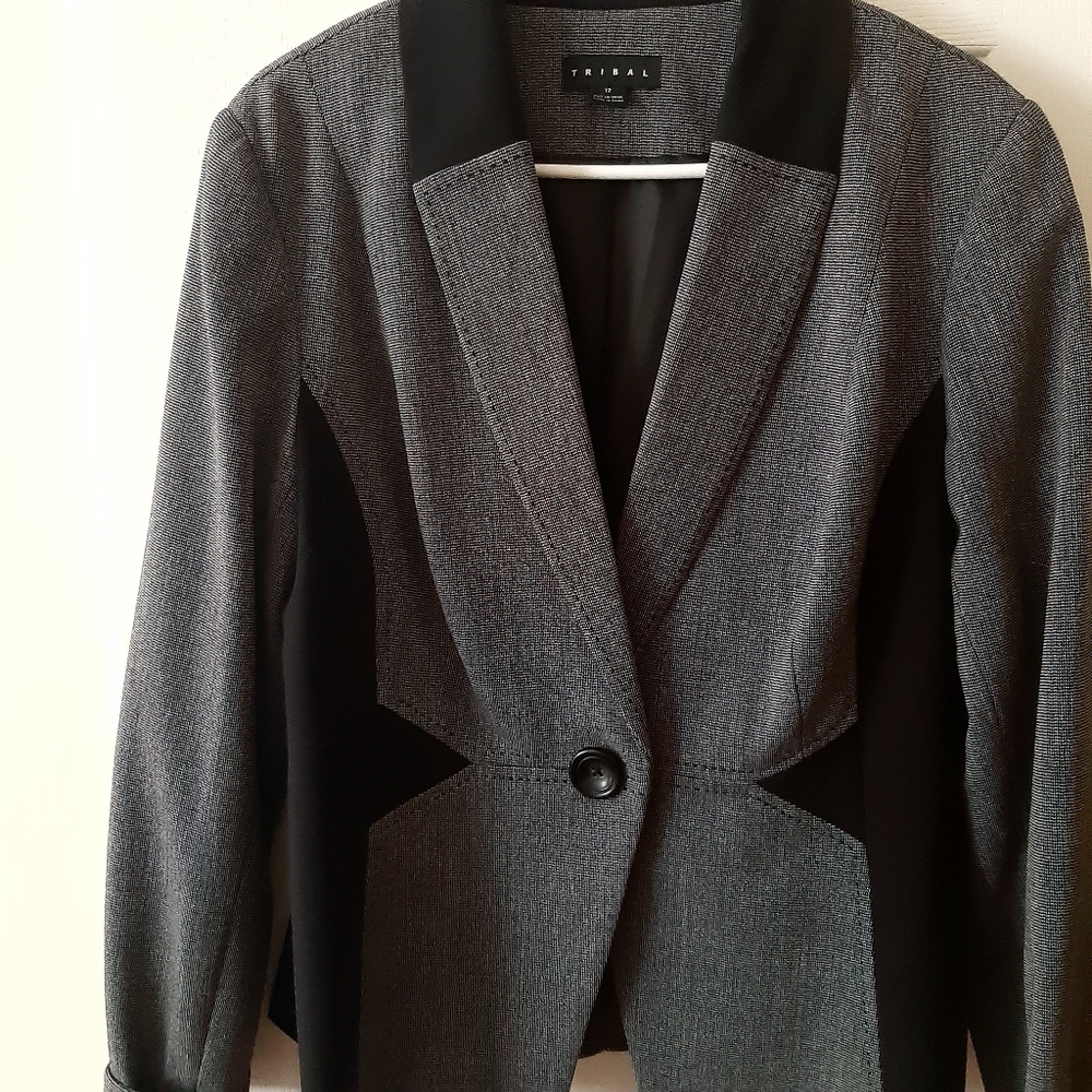 2 Piece Suit Women's Blazer And Skirt